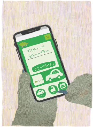スマートフォンで使うミーツアプリ